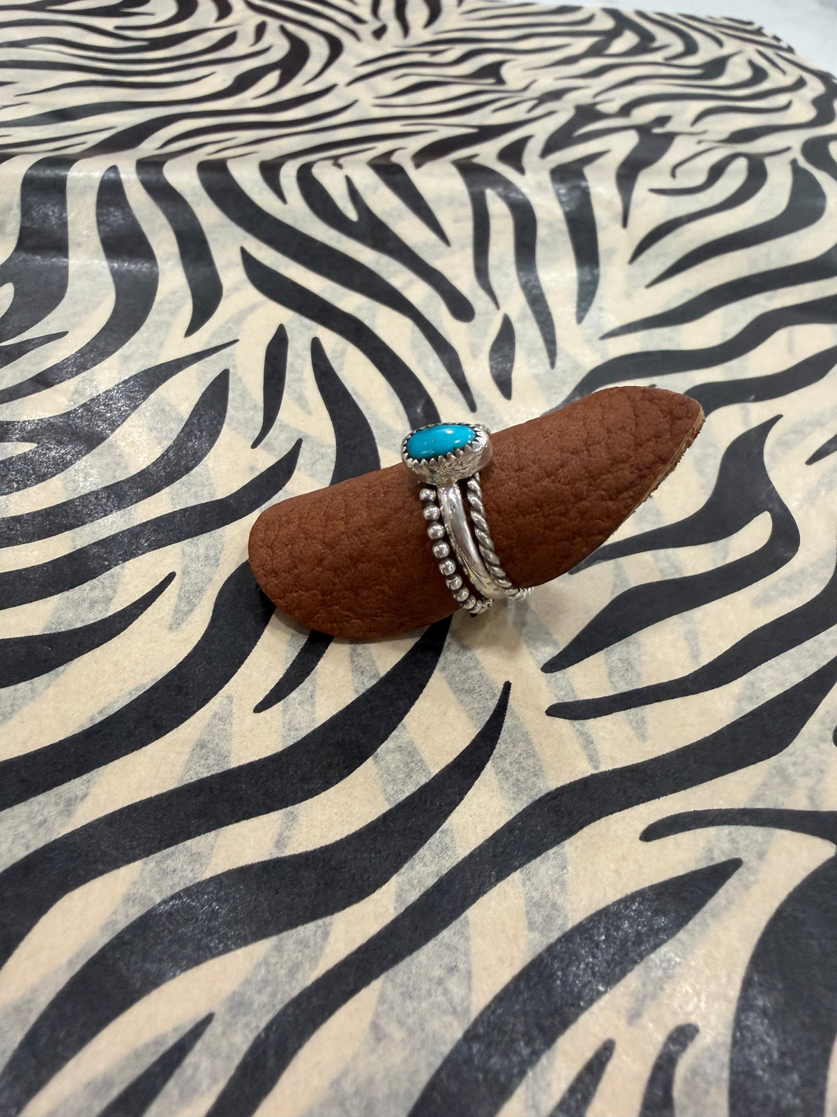 Turquoise Stacker Ring Set