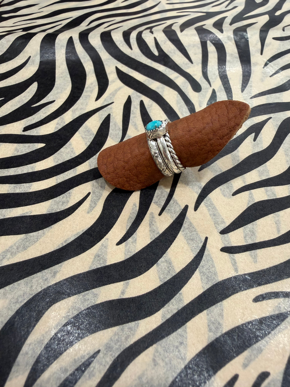 Turquoise Stacker Ring Set