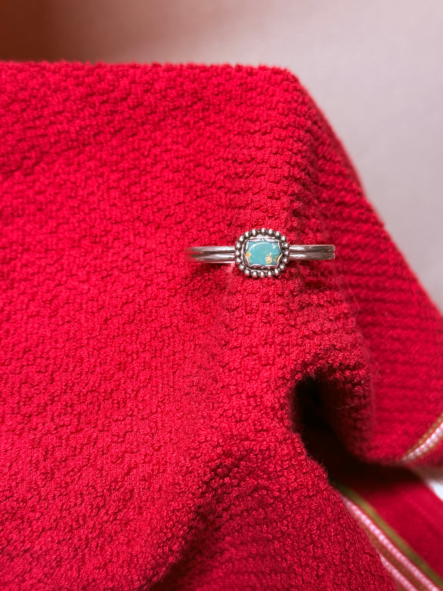 Sterling Silver Turquoise Baby Cuff