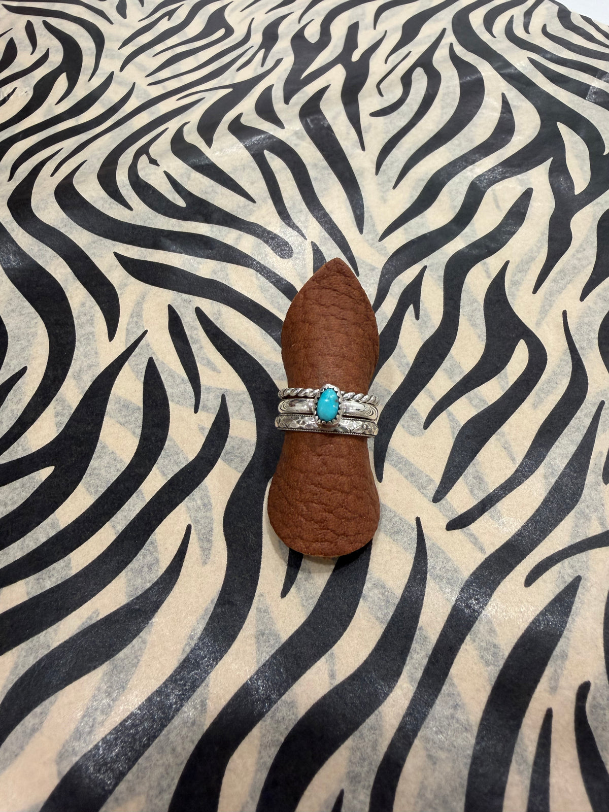 Turquoise Stacker Ring Set