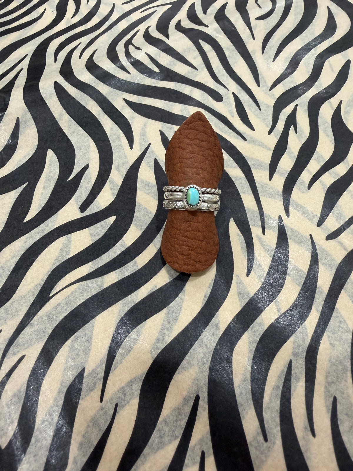 Turquoise Stacker Ring Set