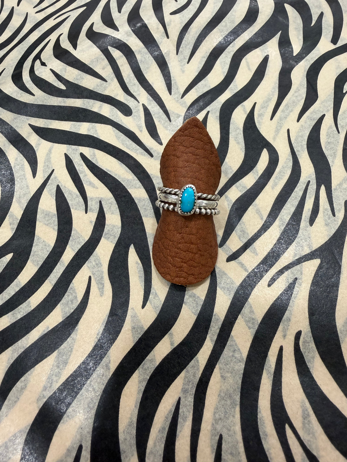 Turquoise Stacker Ring Set