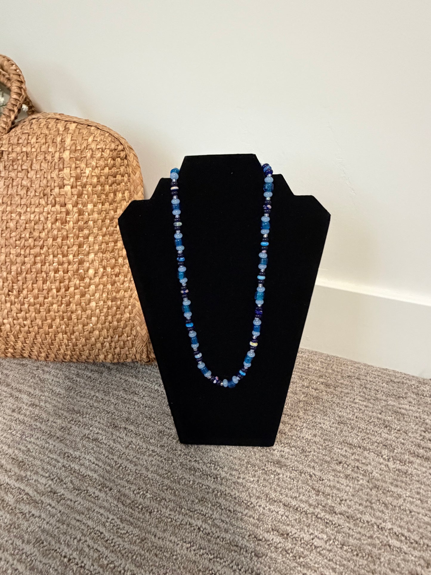 Handmade Glass Bead Necklace