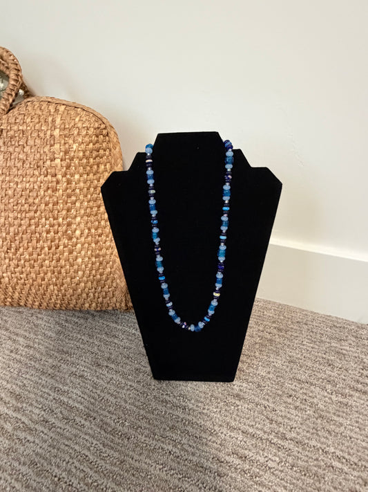 Handmade Glass Bead Necklace